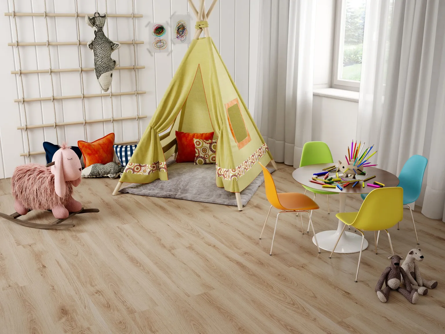 Ambiente de referência para Durafloor — imagem ilustrativa